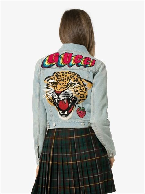 buy gucci diy patches|gucci jean jacket with patches.